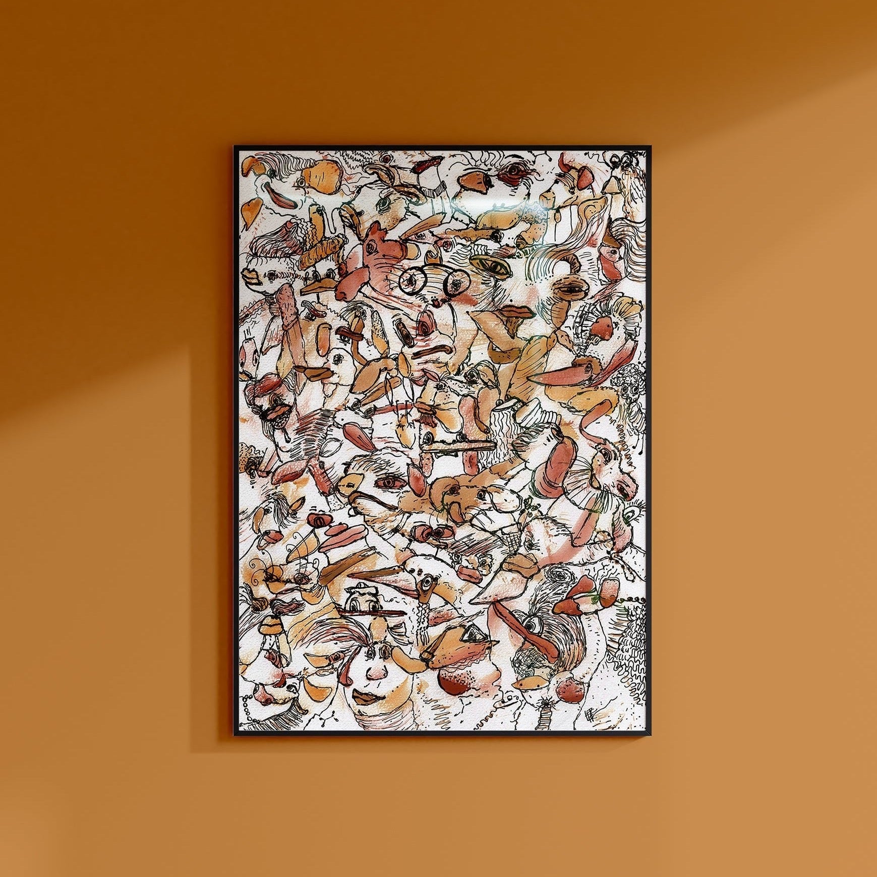 All Mixed Up | fine art giclée print - Studio Thicia Luiza