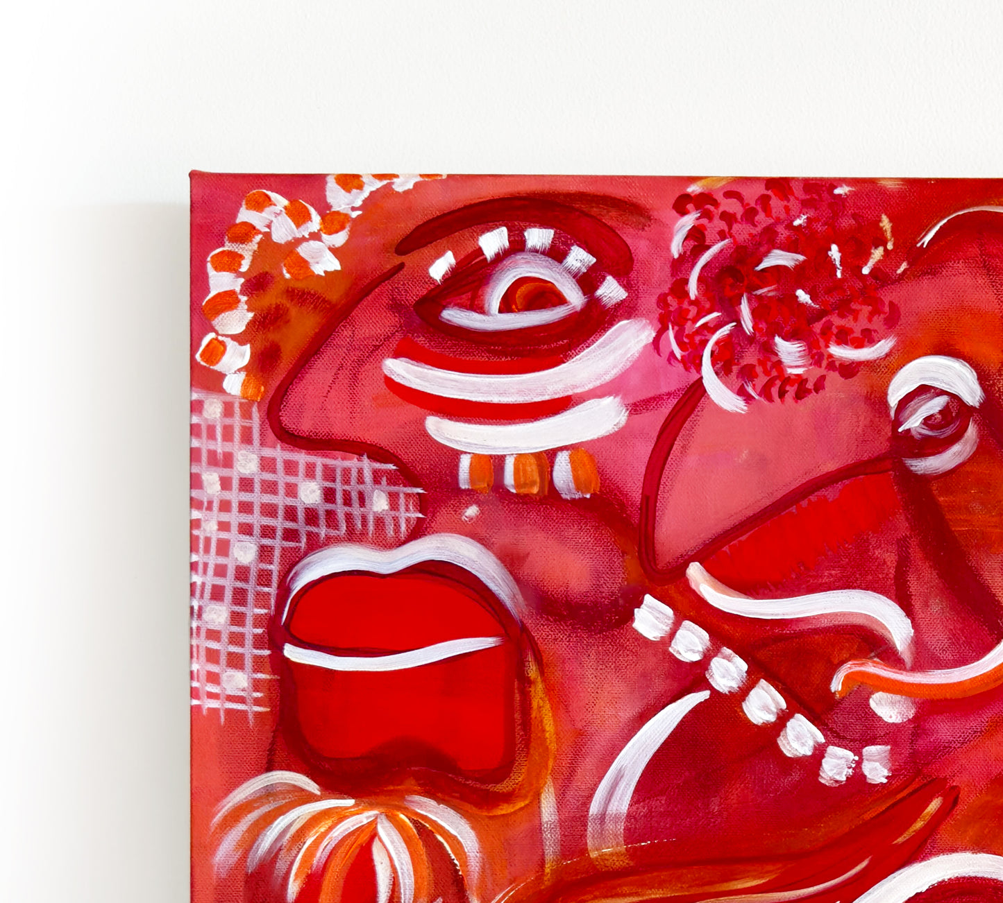 Bruised but still here | original on canvas