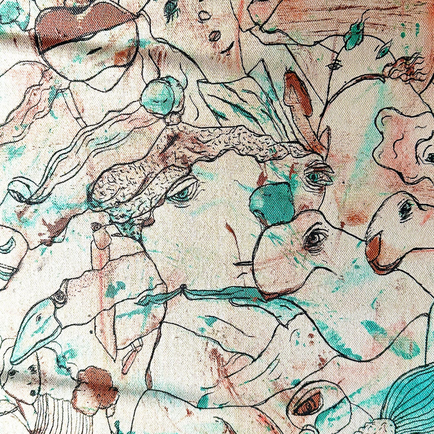 Valentina | original on canvas - Studio Thicia Luiza