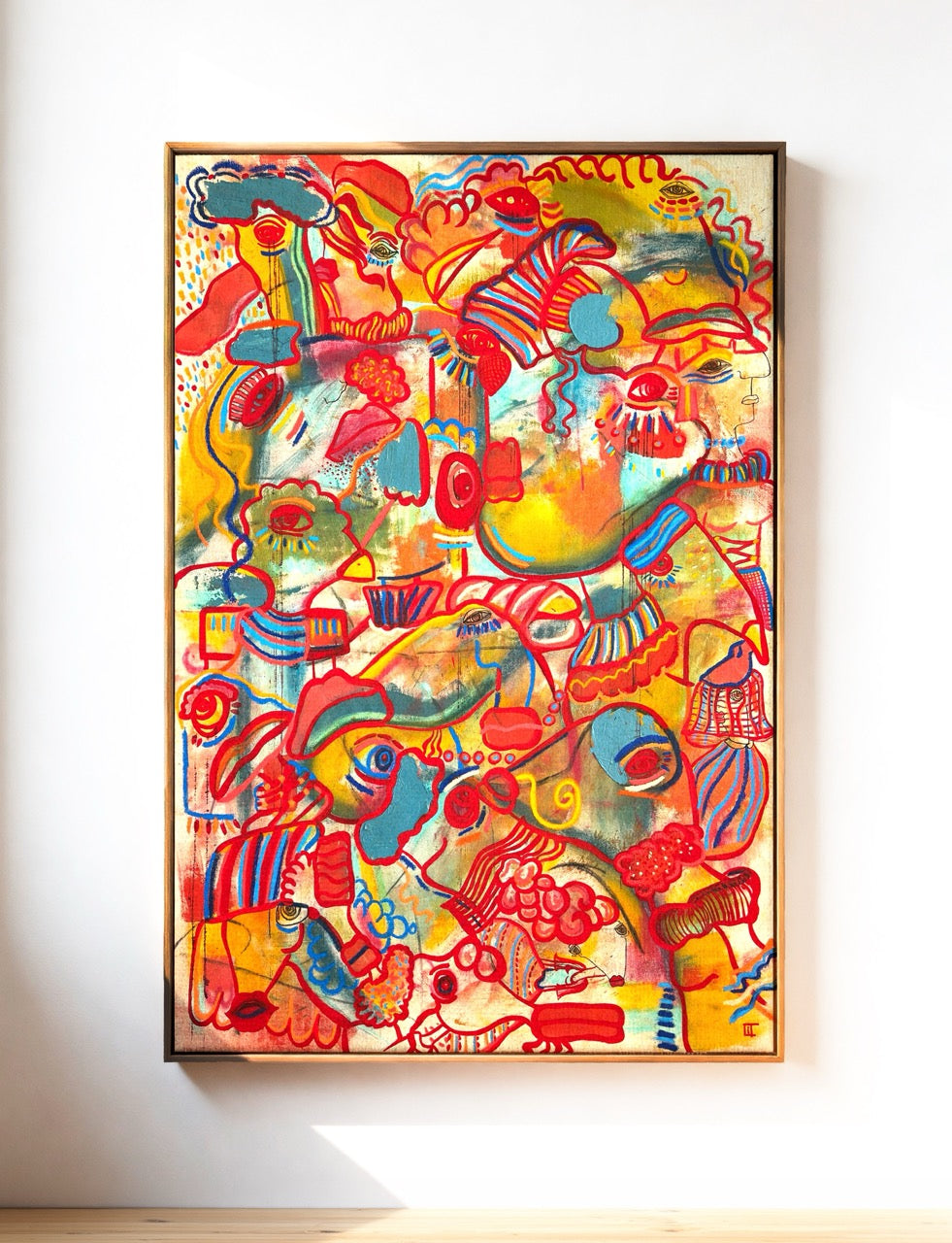 The Journey Back to Oneself | original on canvas