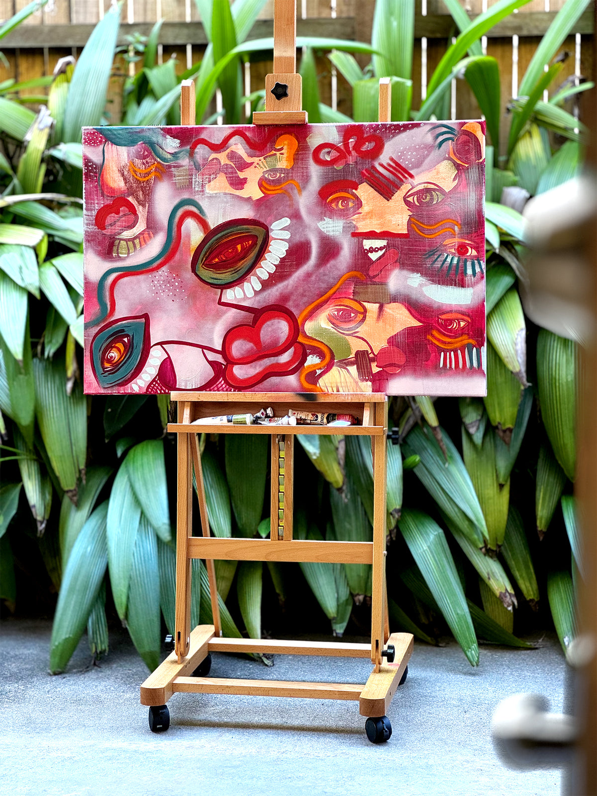 The truth in your eyes | original on canvas