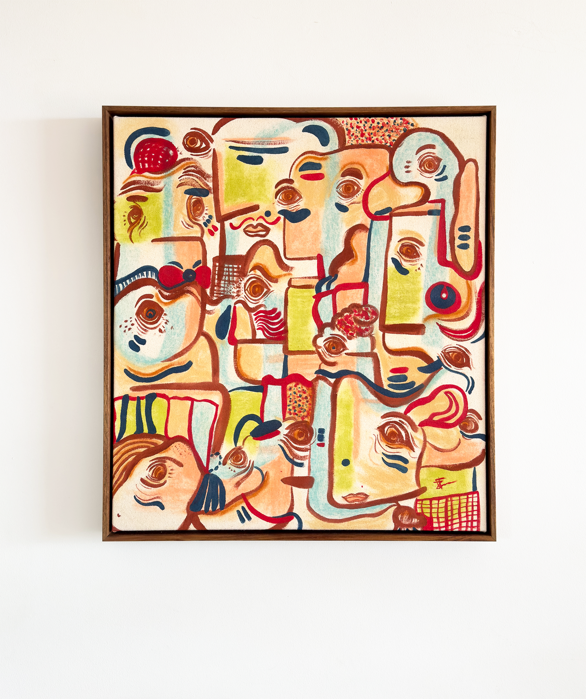 Disconnected Moments | original on canvas