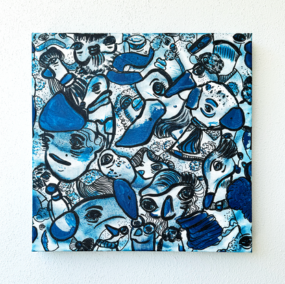 Hidden Softness | original on canvas