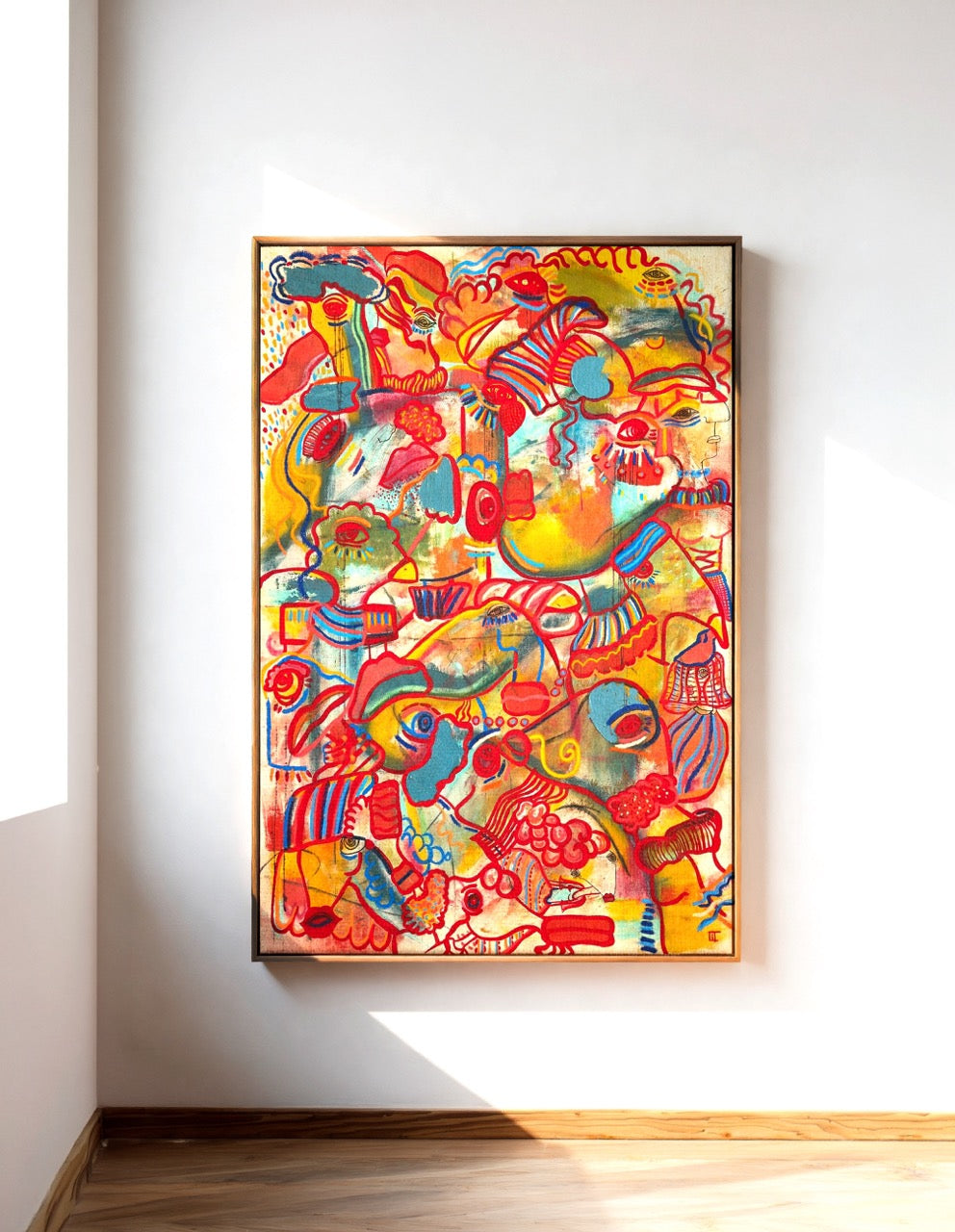 The Journey Back to Oneself | original on canvas