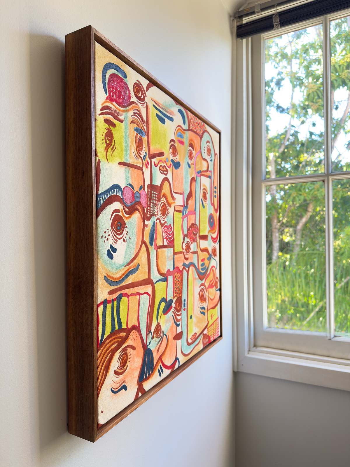 Disconnected Moments | original on canvas