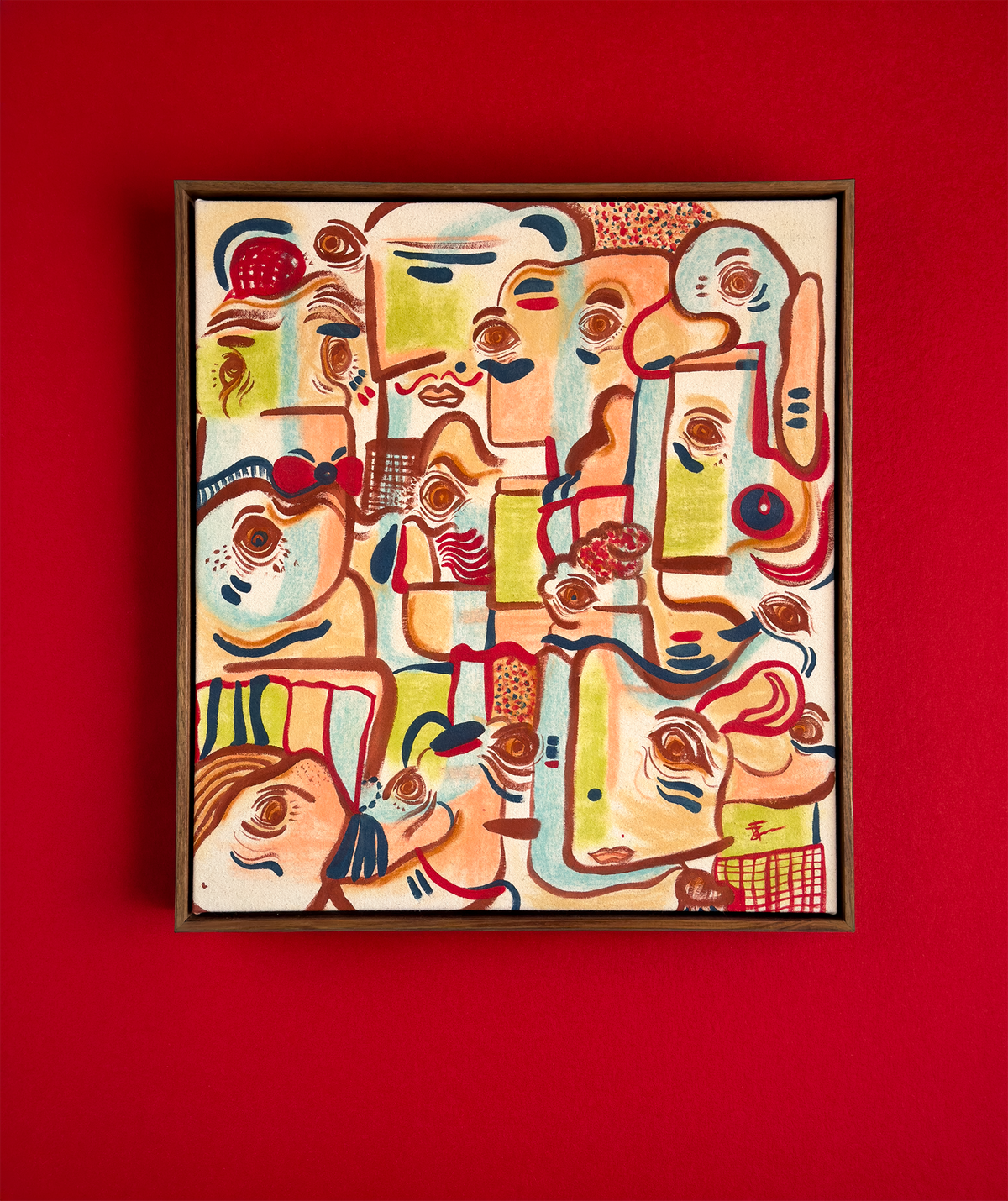 Disconnected Moments | original on canvas