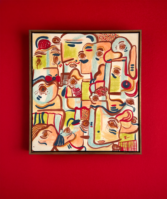 Disconnected Moments | original on canvas