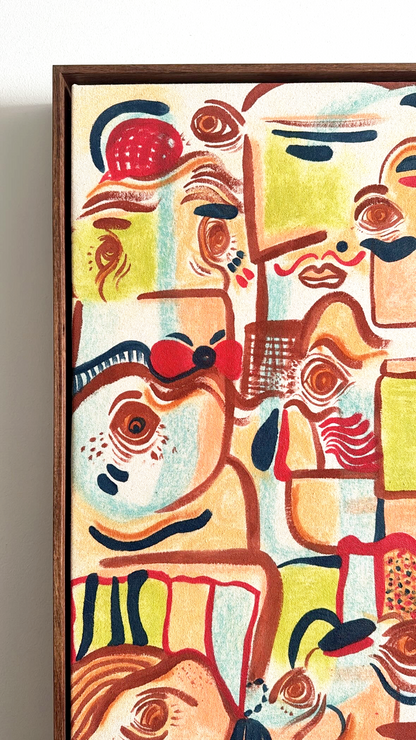 Disconnected Moments | original on canvas