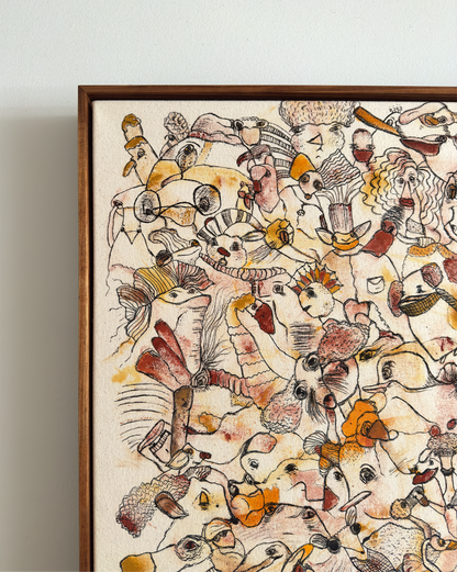 O Mundo Todinho | original on canvas