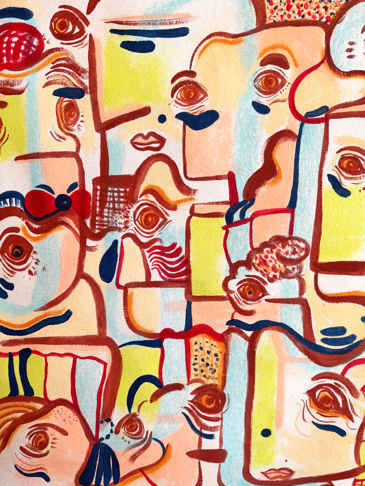 Disconnected Moments | original on canvas
