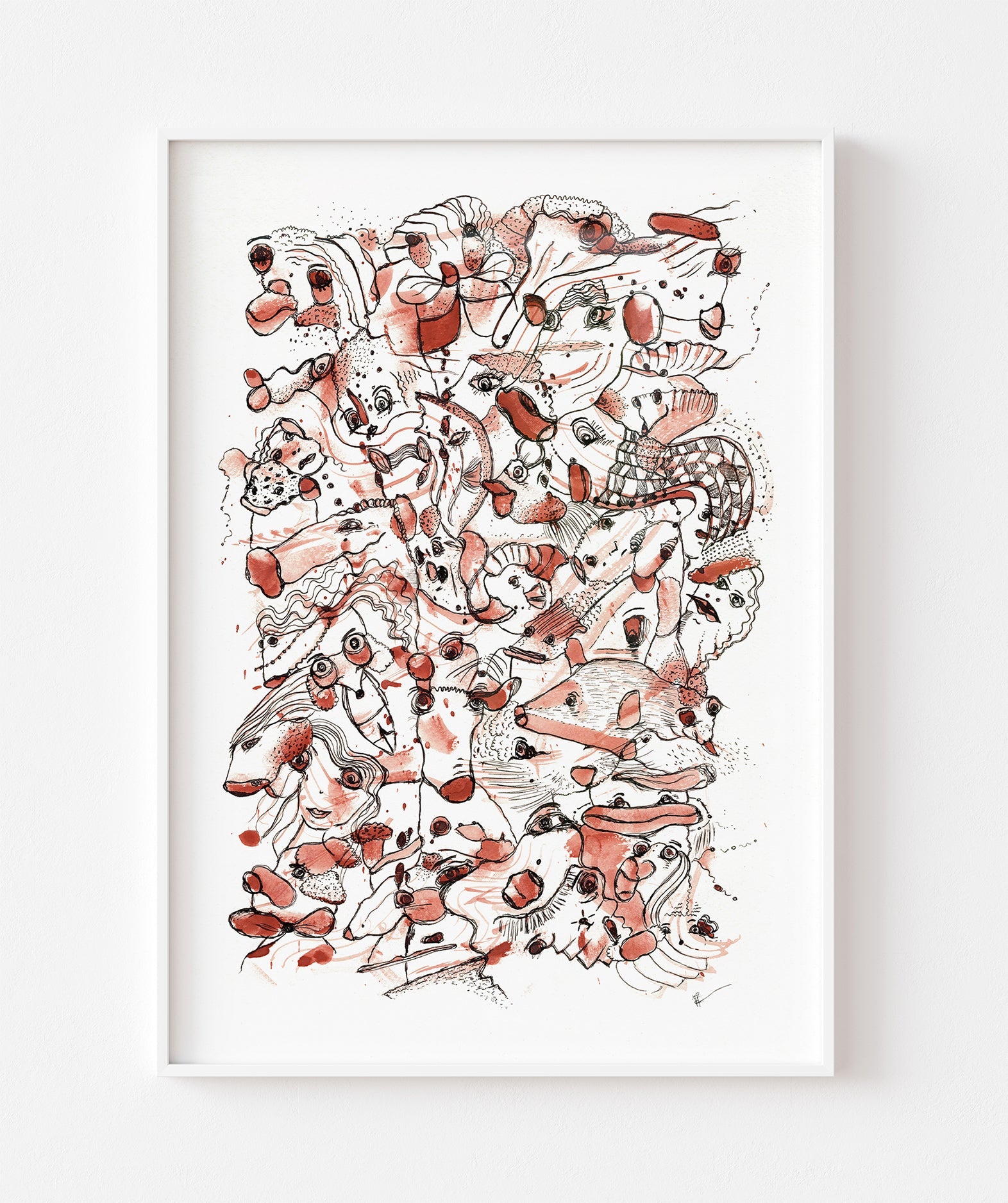 Homemade Strawberry Jam | fine art giclée prints - Studio Thicia Luiza