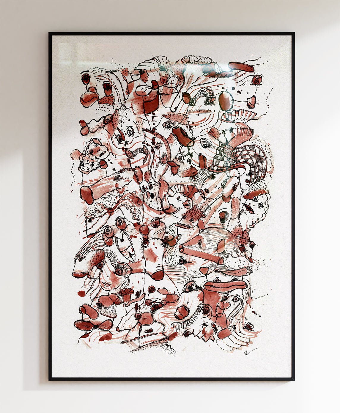 Homemade Strawberry Jam | fine art giclée prints - Studio Thicia Luiza
