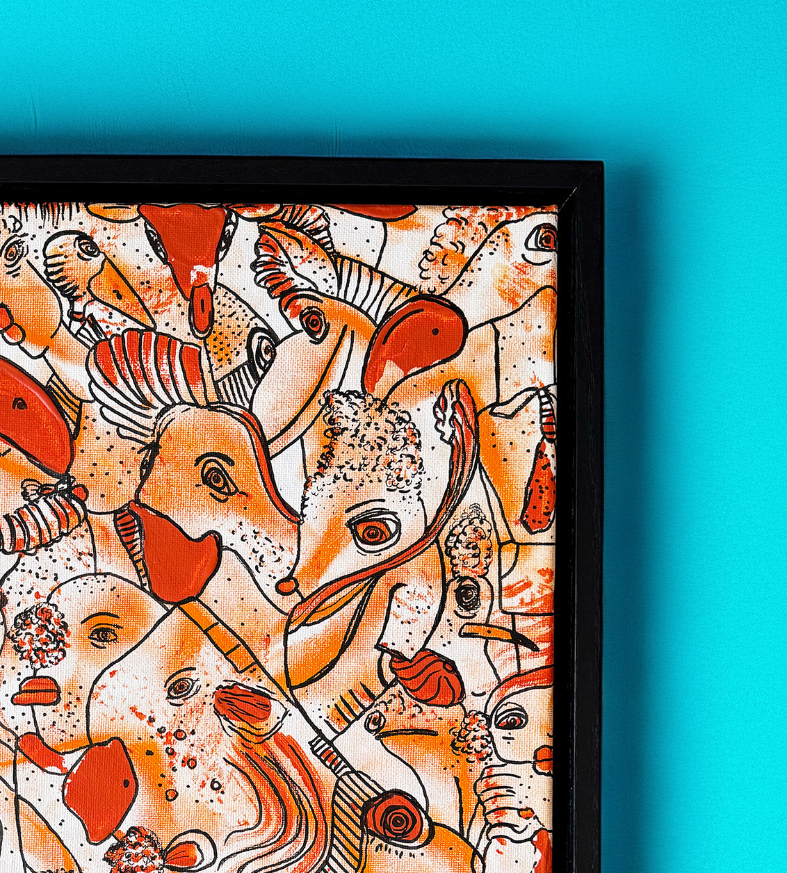 Emotional Shock! | original on canvas