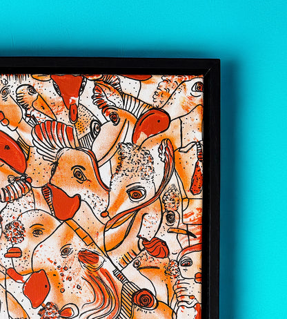 Emotional Shock! | original on canvas