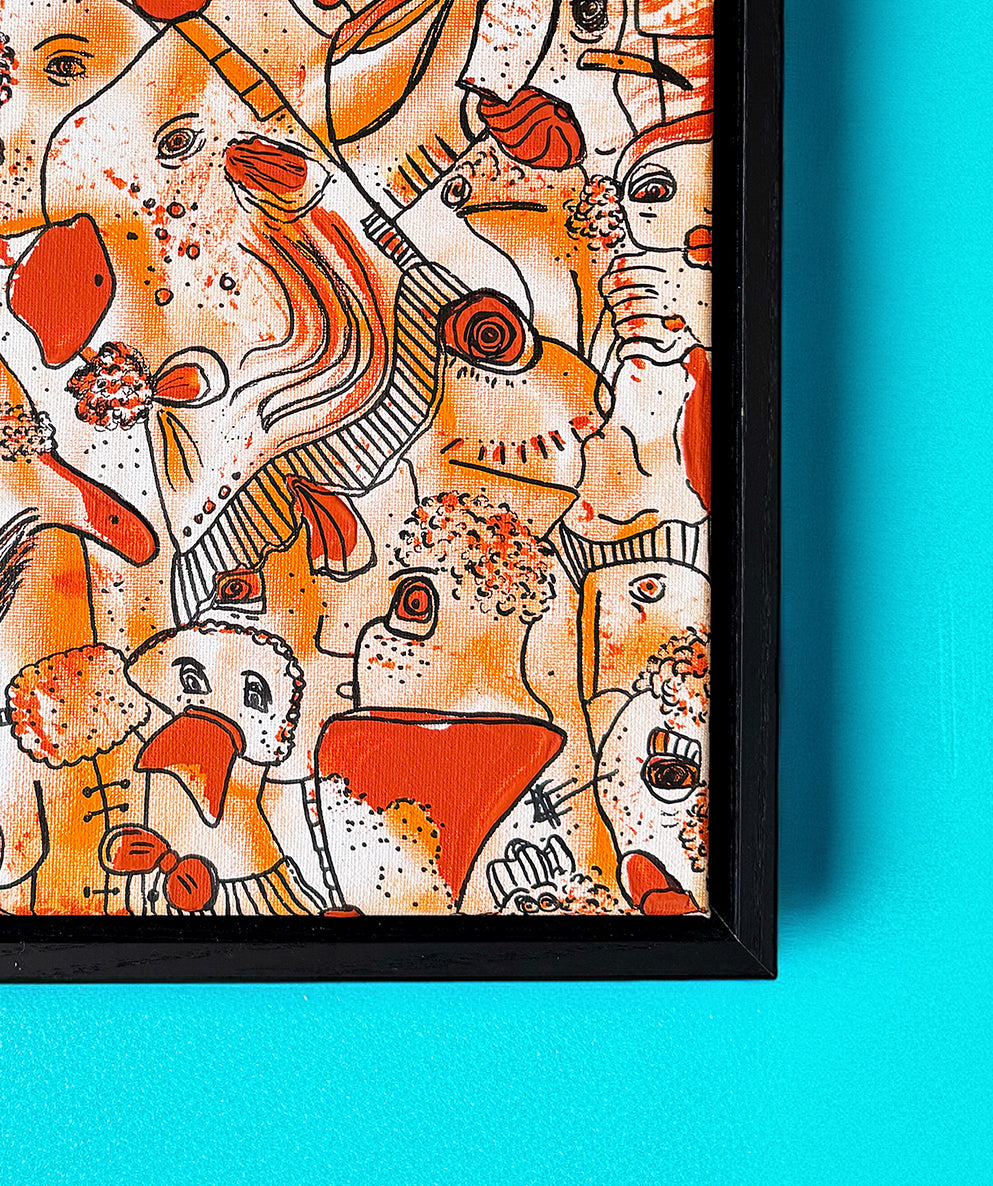 Emotional Shock! | original on canvas
