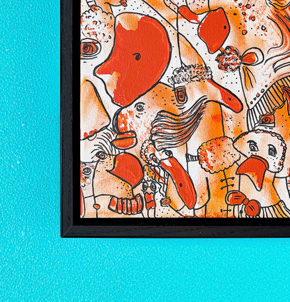 Emotional Shock! | original on canvas
