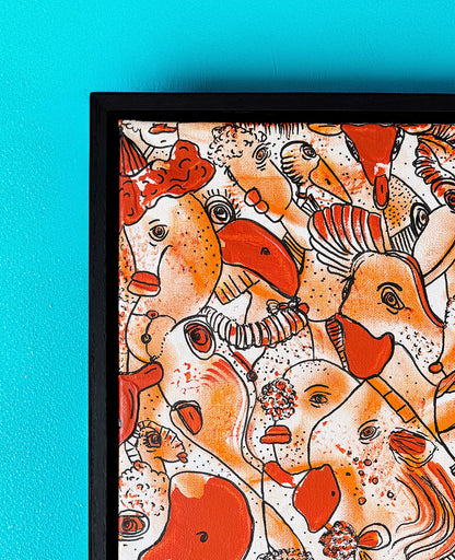 Emotional Shock! | original on canvas