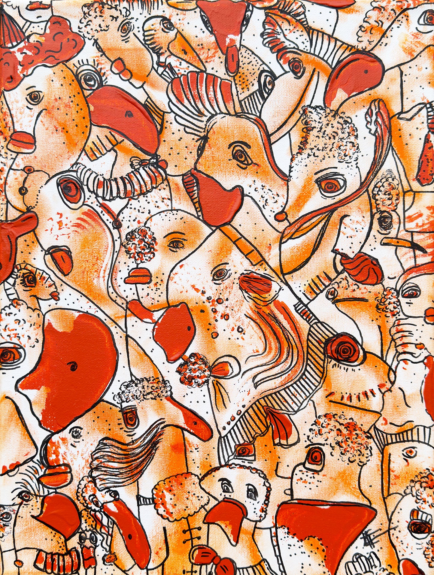 Emotional Shock! | original on canvas