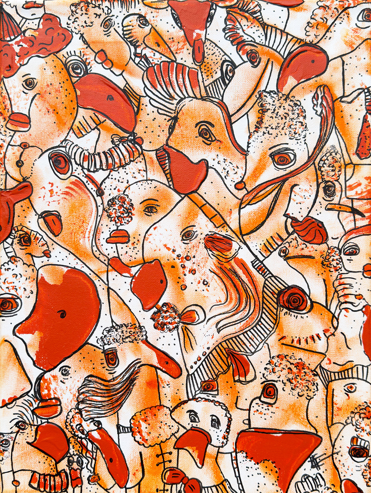 Emotional Shock! | original on canvas