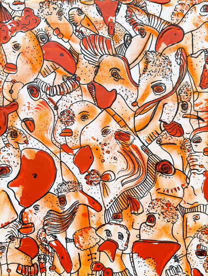 Emotional Shock! | original on canvas