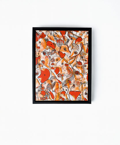 Emotional Shock! | original on canvas