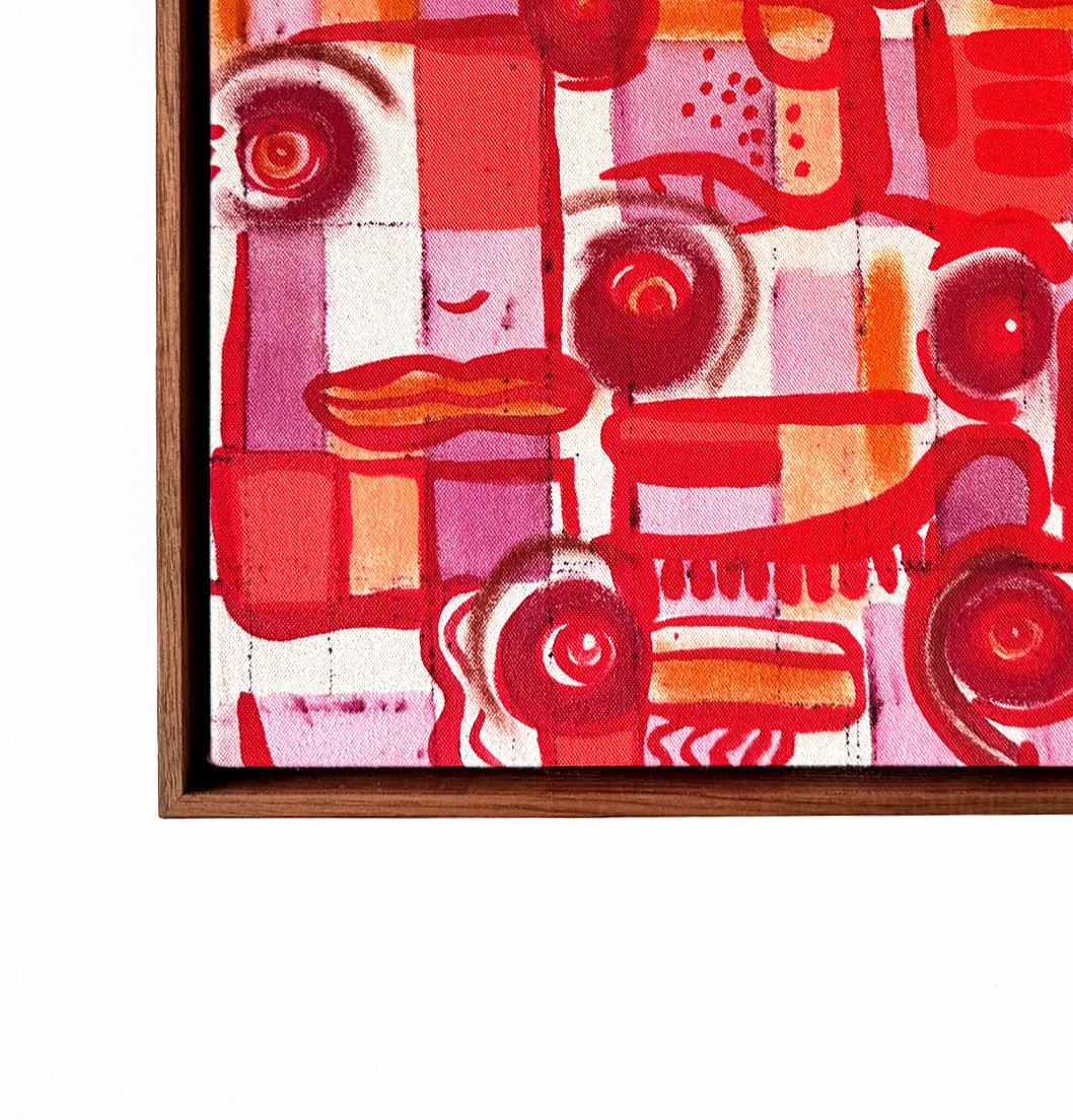 Following the Crowd | original on canvas