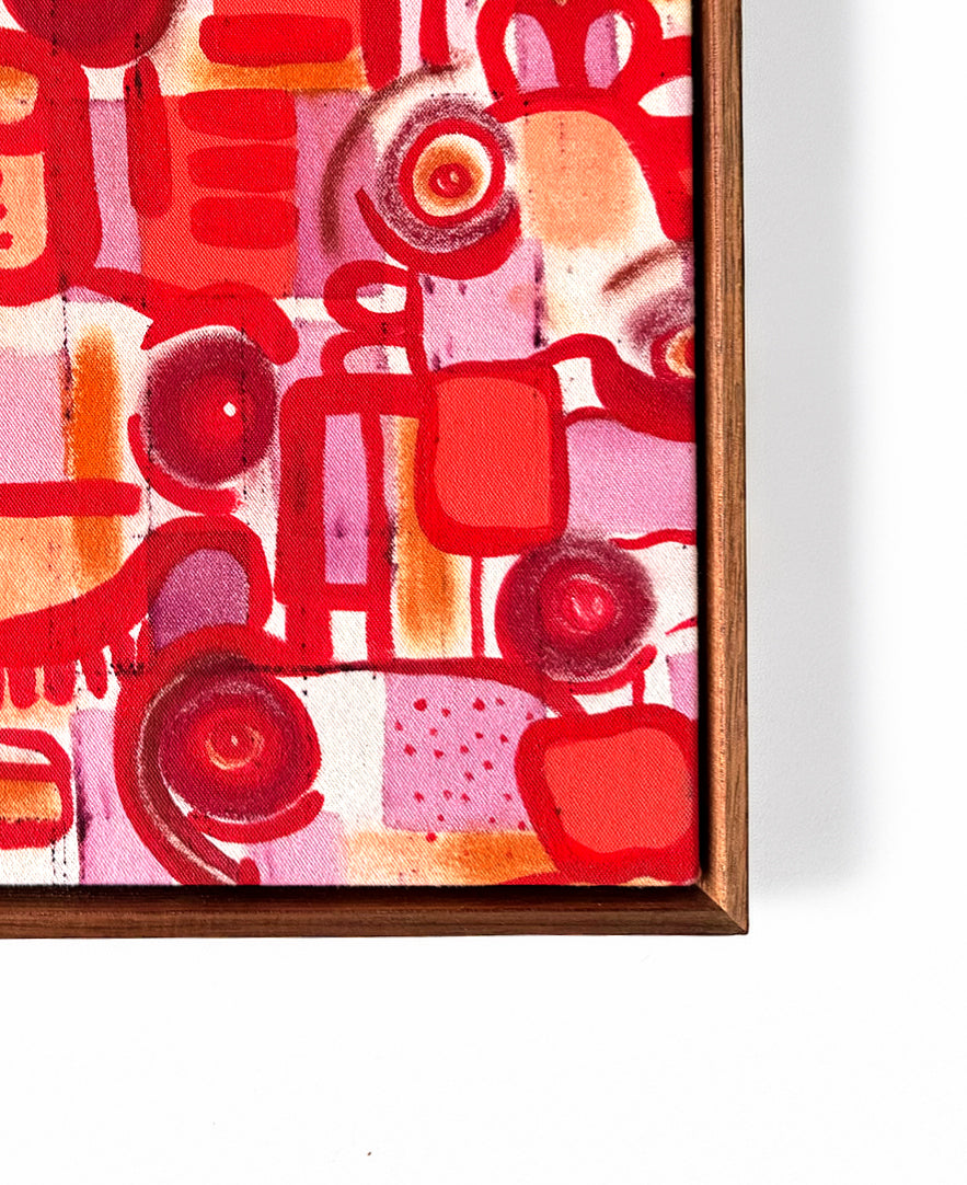 Following the Crowd | original on canvas