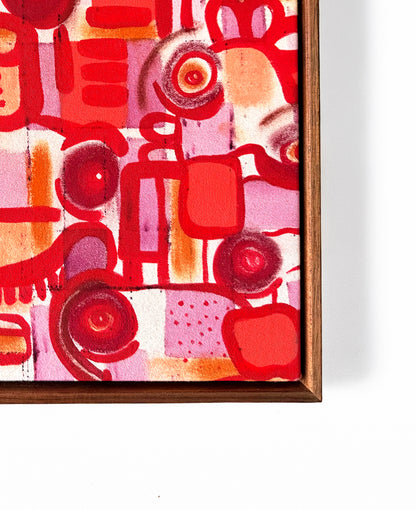 Following the Crowd | original on canvas