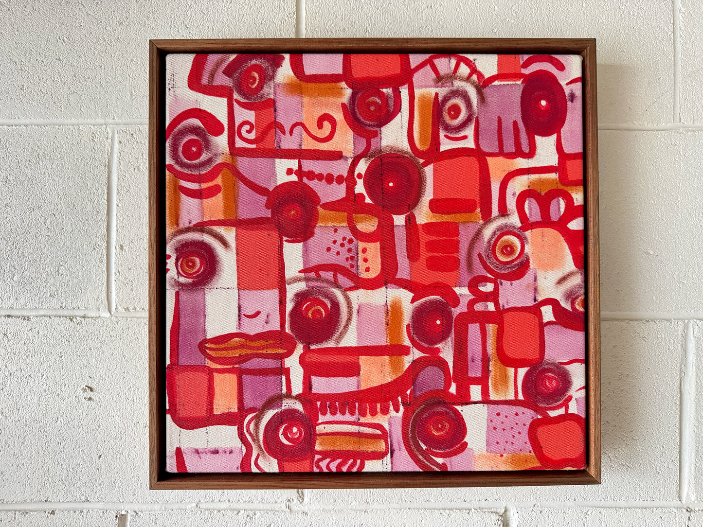 Following the Crowd | original on canvas