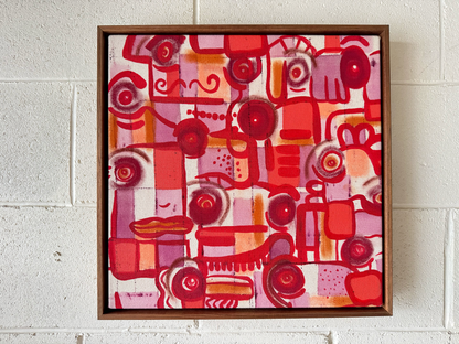 Following the Crowd | original on canvas
