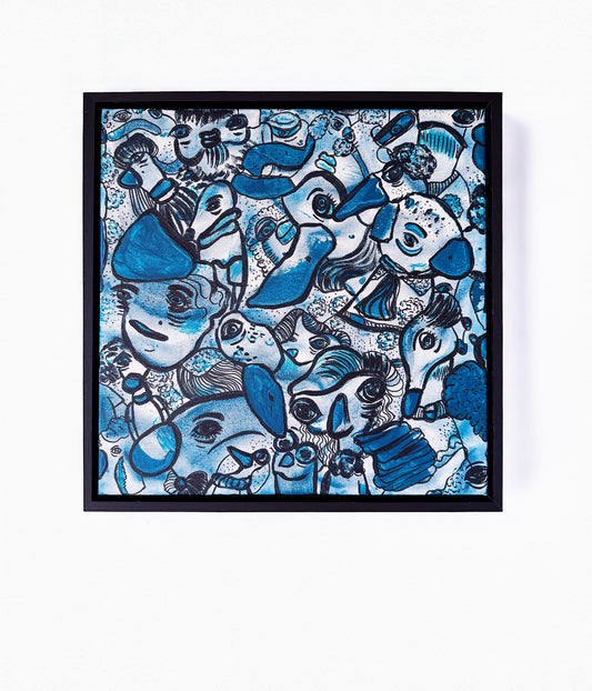 Hidden Softness | original on canvas