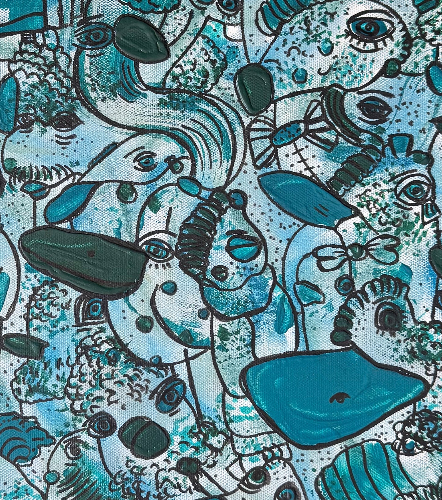 Lost with you | original on canvas