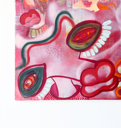 The truth in your eyes | original on canvas