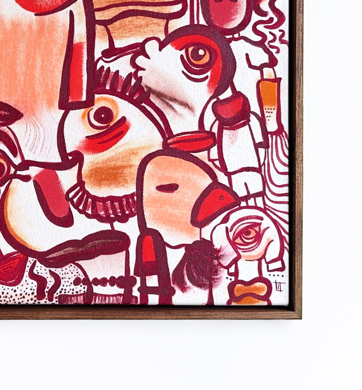 Watching From Afar | original on canvas