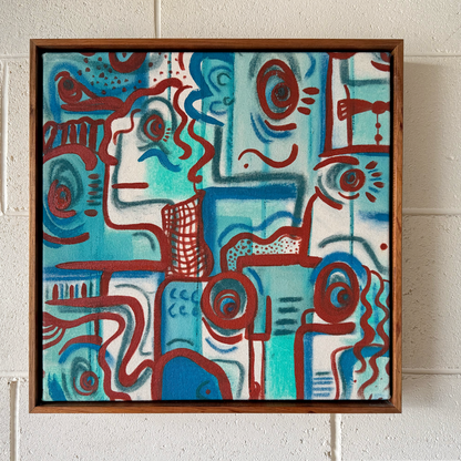 Waves of Bad Dreams | original on canvas