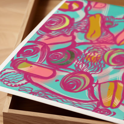 Sweet Like Candy | digital art print