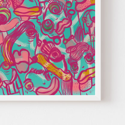 Sweet Like Candy | digital art print