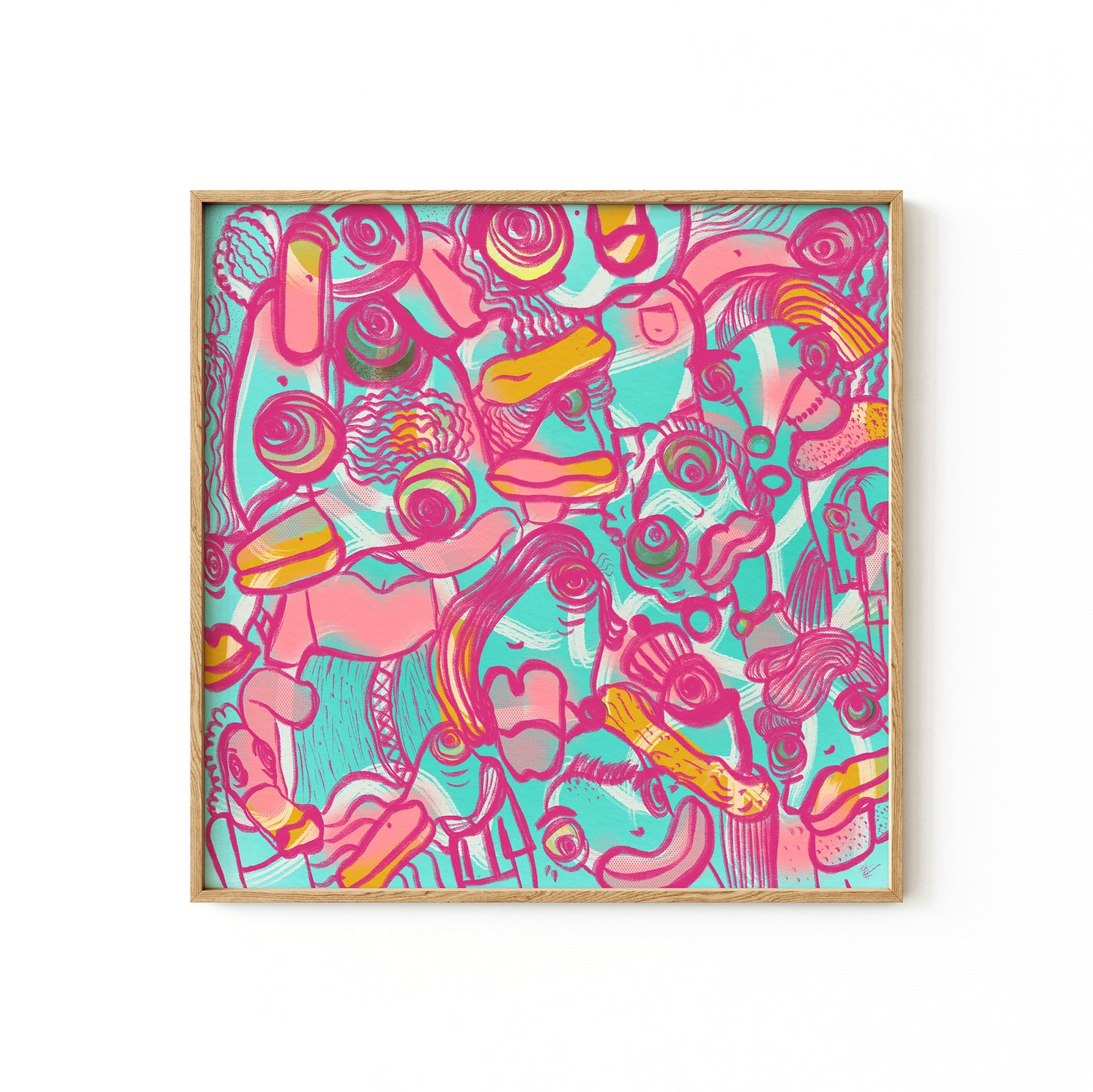 Sweet Like Candy | digital art print