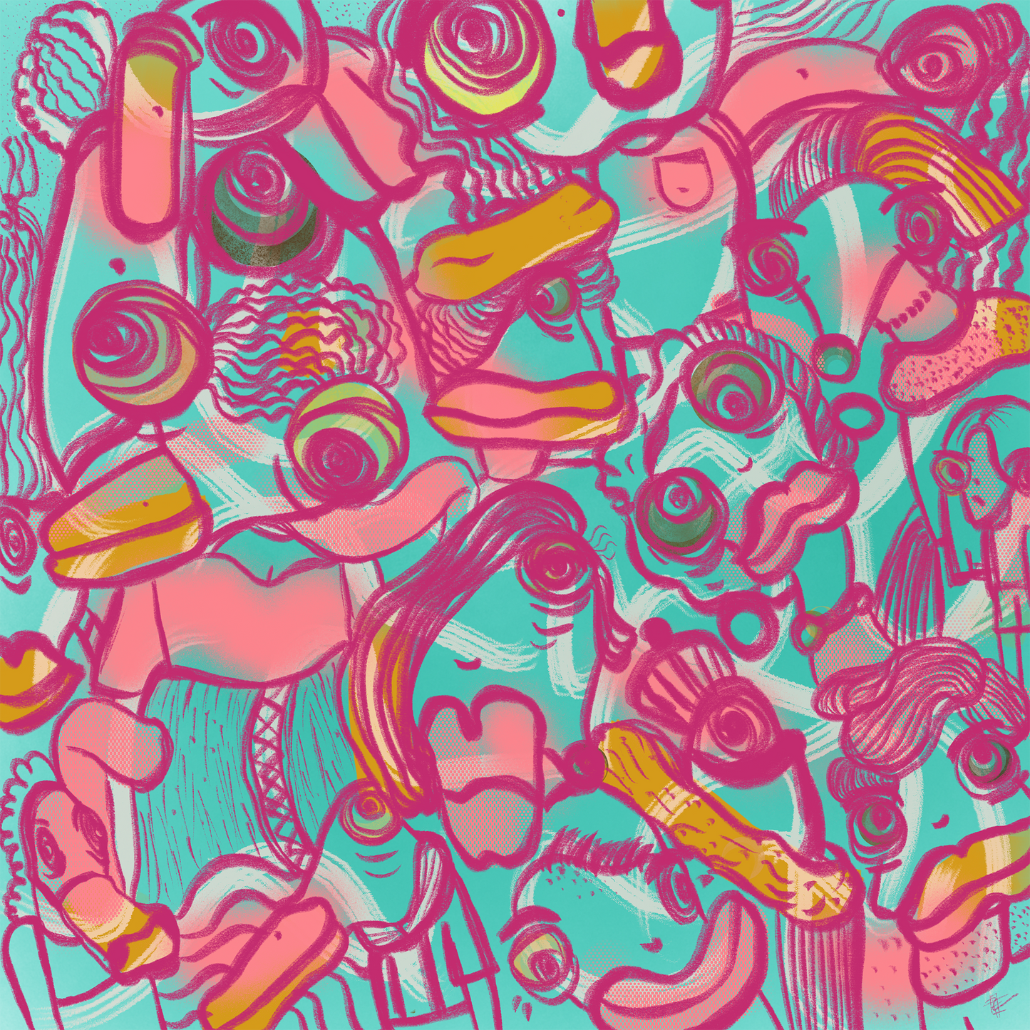 Sweet Like Candy | digital art print