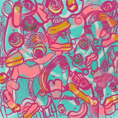 Sweet Like Candy | digital art print