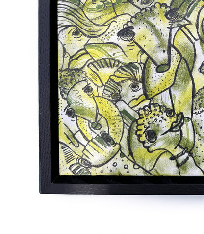 Imaginary worlds | original on canvas