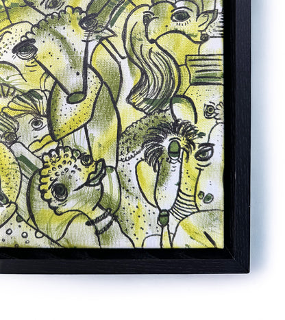 Imaginary worlds | original on canvas