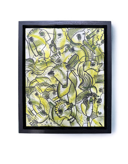 Imaginary worlds | original on canvas