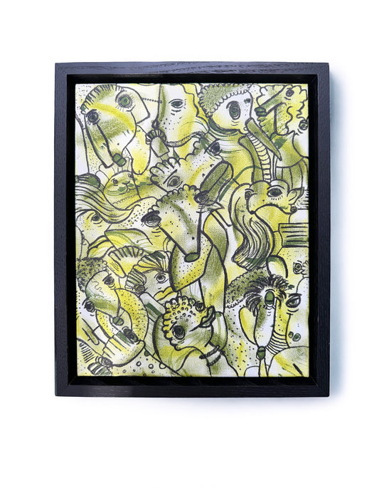 Imaginary worlds | original on canvas