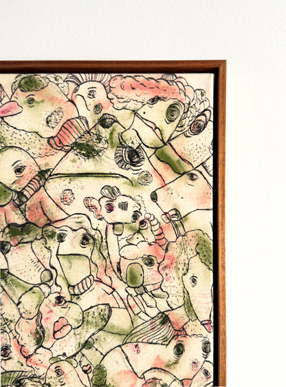 The Village  | original on canvas