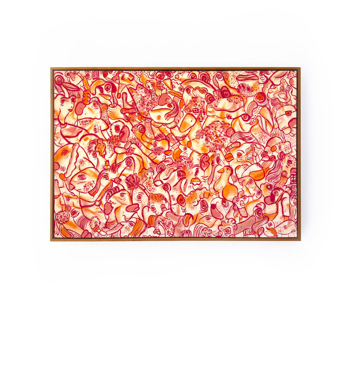 Lady In Red | original on canvas
