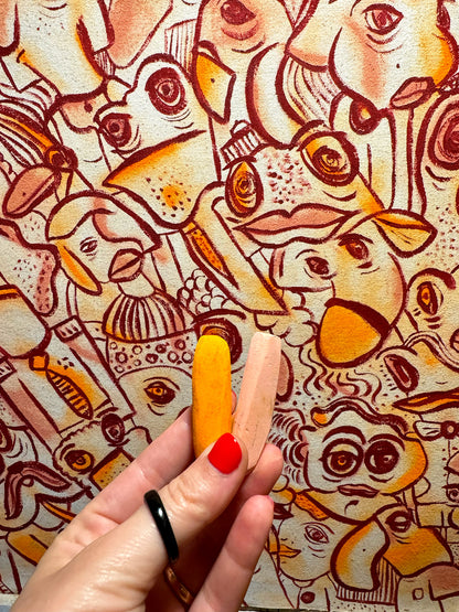 Que sera, sera | original on canvas