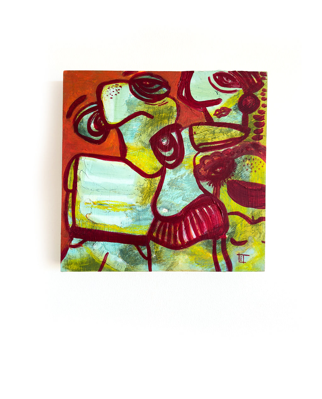 We have been here before | original on canvas