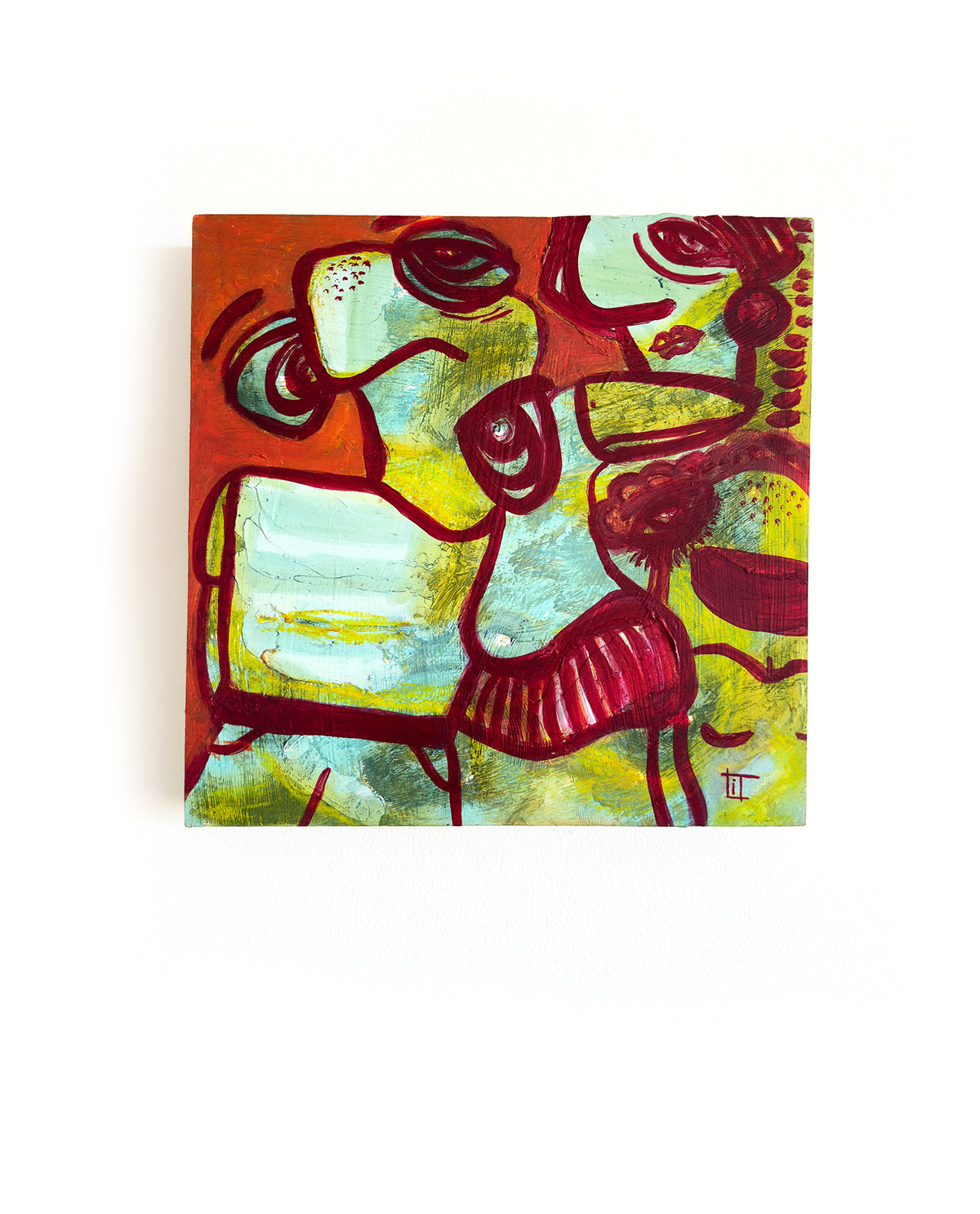 We have been here before | original on canvas