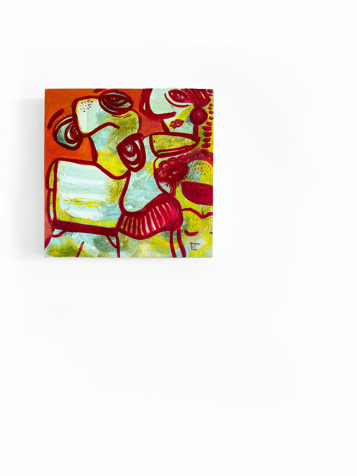 We have been here before | original on canvas